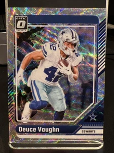 2024 Panini Donruss Optic Deuce Vaughn Wave /300 Dallas Cowboys #52 - Picture 1 of 4