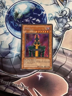 (73) Yu-Gi-Oh Jinzo PSV-000 Pharaoh's Servant 1st Edition MP/LP - Image 1 of 4