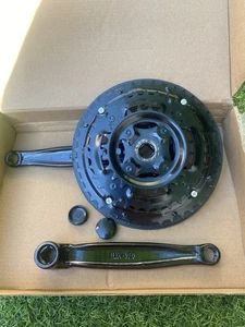 MTB Bike Triple Crankset 170mm 24T/34T/42T Chainring Crank Arm Set - Picture 1 of 4