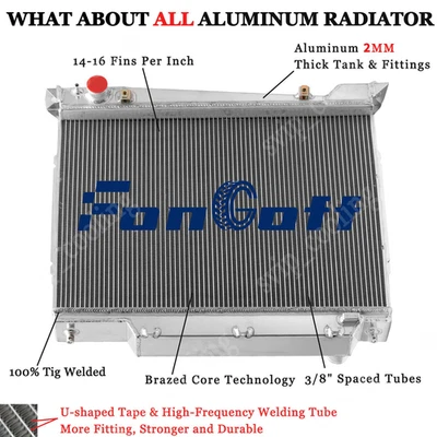 3Row Radiator Fits Lincoln Navigator 5.4L Ford Expedition 4.6L 5.4L V8 2003 2004 — 第 1/4 张图片