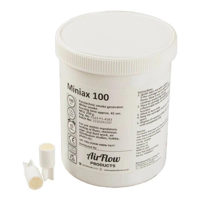 Airflow Products 3g White Smoke Pellets - Packof 100 - Chimney & Flue Testing - Image 1 of 1