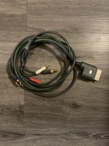 Genuine MICROSOFT Xbox 360 Component HD AV Cable Composite RCA HDTV OEM - Picture 1 of 1