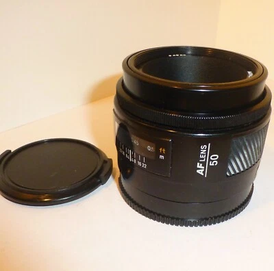 MINOLTA AF 50mm F1.7 LENS for MINOLTA FILM & SONY DIGITAL SLRs  (729) - Image 1 of 4