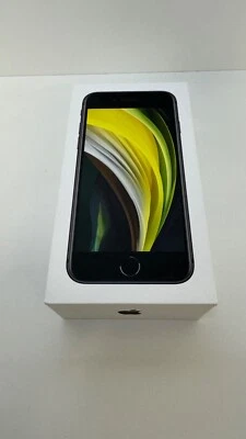 Scatola Originale Apple Iphone SE 2020 Black Nero 128Gb ottime condizioni A2296 - Image 1 of 3