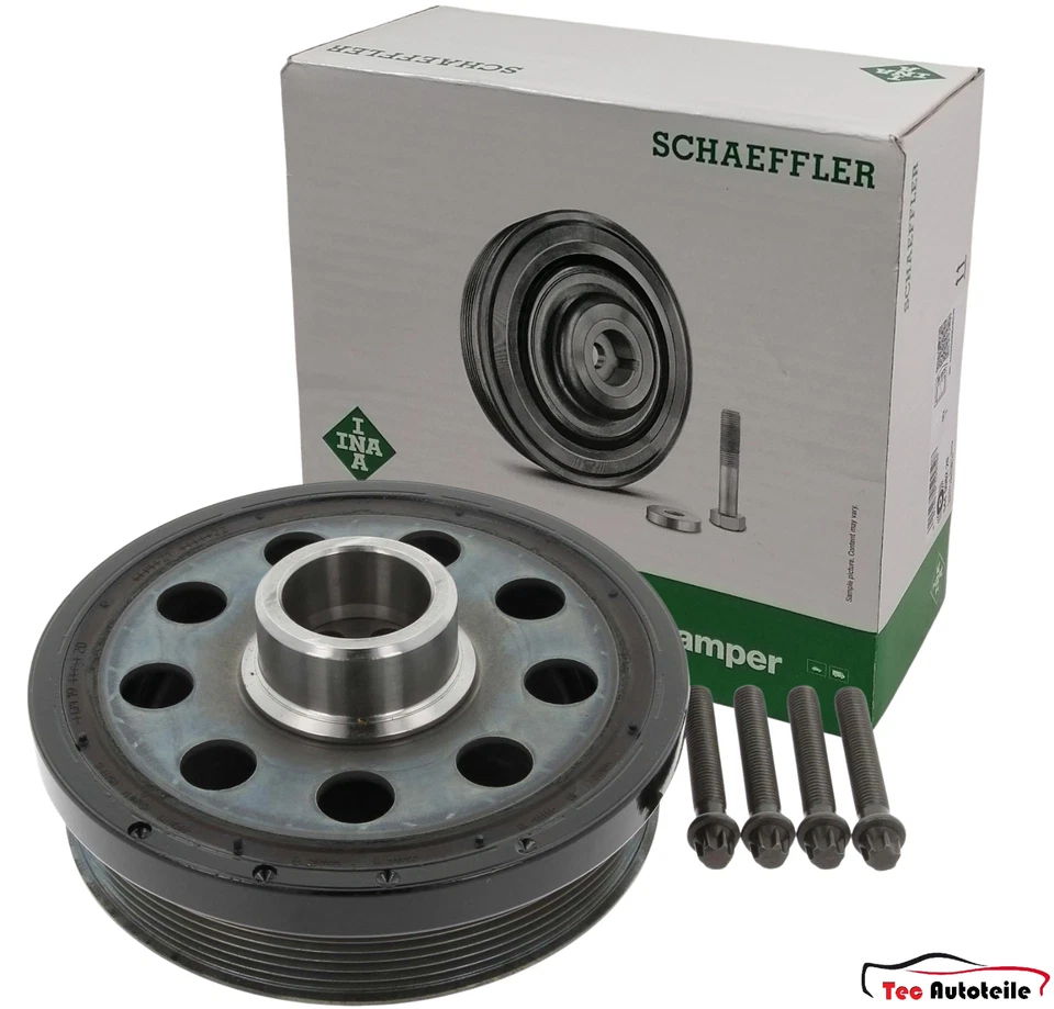 INA Riemenscheibe Kurbelwelle für BMW 1er E81 3er E90 5er E60 X1 E84 N47 D20 A C - Bild 1 von 1