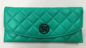 Badgley Mischka Purse Diamond Quilting Cover Wallet Vegan Leather - MSRP $49 - Picture 1 of 9