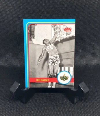 2012-13 Fleer Retro Basketball #16 - Bill Russell - USF Dons - Image 1 of 2