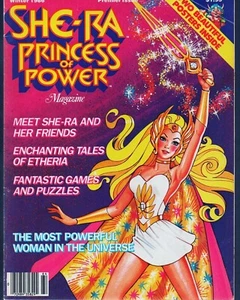 Vintage She-Ra Princess Of Power Premier Magazine 1 With 2 Posters 1986 Cute Ads - Picture 1 of 9
