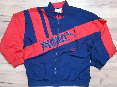 PUMA BLULGARIA Chaqueta de Pista Sudadera Top Blusa Retro Vintage! 5/6! Talla M@ Foto 1 de 4
