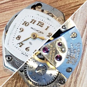Lyceum CXP Damen 17 Jewel Uhrwerk Vintage Wadsworth mechanisches Teil WP2 - Bild 1 von 18