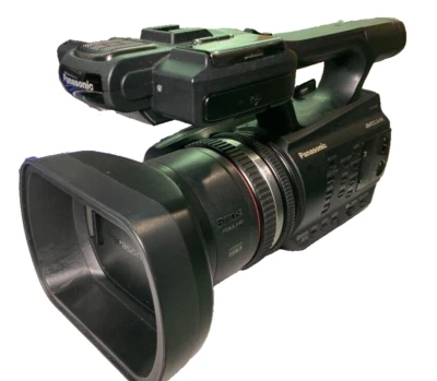 Panasonic AG-AC90 Flash Media Camcorder Handycam Black Good - Image 1 of 3