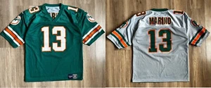 Dan Marino #13 Miami Dolphins Football Shirt Reebok WENDETRIKOT Gr. 48 - Bild 1 von 12