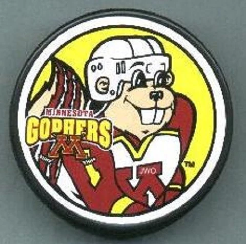 MINNESOTA GOLDEN GOPHERS 2005-2006 Cartoon GOLDY PUCK - #9L-#5L Cover