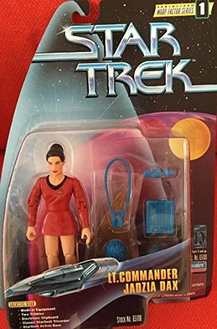 Star Trek Warp Factor Series 1 Lt Commander Jadzia Dax Cover