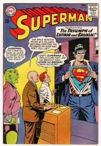 Superman DC Comics Nov. 1964 No. 173 Triumph of Luthor & Brainiac - Picture 1 of 1