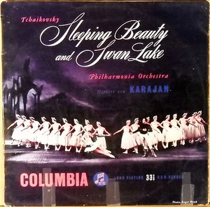 EMI COLUMBIA AUSTRALIA Tchaikovsky KARAJAN Sleeping Beauty/Swan Lake 330CX-1065 - Picture 1 of 3