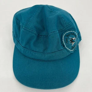San Jose Sharks Hockey Strapback Hat Women's One Size Green NHL Reebok - Picture 1 of 8
