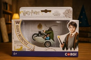 Corgi CC99727 - Harry Potter Hagrid's Motorcycle & Sidecar With Figures - Picture 1 of 5