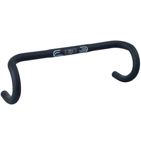Deda Elementi Piega handlebar alloy 26.0mm x 38cm (o-o) black PIEGA38 - Image 1 of 1
