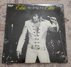 Elvis Presley That's The Way It Is RCA Victor LSP-4445 In Shrink Orange Labels - Picture 1 of 20
