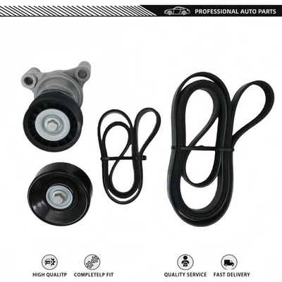 Fit Chevy Silverado GMC Sierra 2500 3500 Hd Serpentine Belt Drive Component Kit Foto 1 de 4