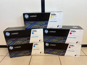 x5 Oryginalny toner HP 508A / CF361-62-63A do HP LASERJET ENTREPRISE M552 m553 - Zdjęcie 1 z 1