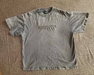 Represent Clo besticktes Vintage Hemd Herren Größe L cooles Verblassen LESEN - Bild 1 von 15
