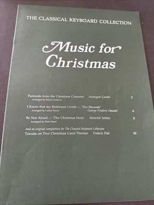 Music for Christmas - Classical Keyboard Collection: 4 Pieces 1983  Oxford Music - Image 1 of 4