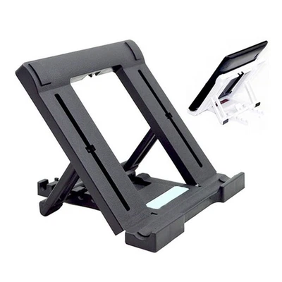  Staffa portatile pieghevole universale mini supporto per tablet regolabile - Immagine 1 di 4