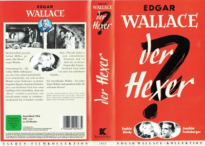 (VHS) Edgar Wallace - Der Hexer - Joachim Fuchsberger, Heinz Drache,  Eddi Arent - Bild 1 von 2
