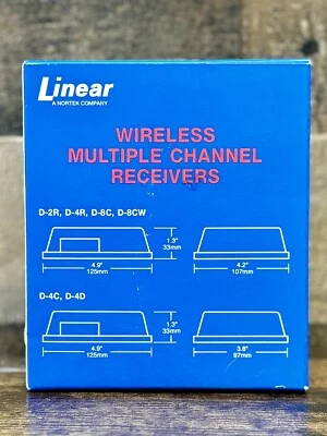 Linear D-4R 4 Channel Receiver DNR00023A - Image 1 of 4