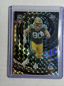 2023 Panini Spectra LUKAS VAN NESS /60 Interstellar Rookie RC #120 Packers Card - Picture 1 of 2