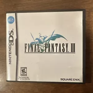 Final Fantasy III (Nintendo DS, 2006), No Manual - Picture 1 of 3
