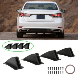 Difusor de parachoques trasero aletas de tiburón alerón divisor labios de ala para Lexus IS250 IS350 - Imagen 1 de 14