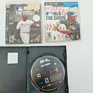 MLB The Show 07 08 13 Game Lot of 3 PLAYSTATION 3 (PS3) Baseball Sports - Picture 1 of 7