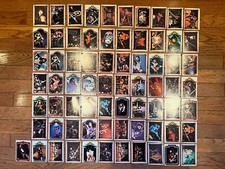 Lot Of 71 Vintage KISS Trading Cards 1978 Aucoin Mgt