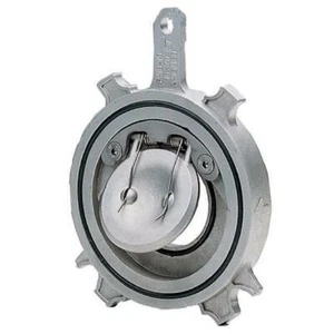 STAINLESS STEEL SPRING SWING CHECK VALVE - WAFER PATTERN- PTFE SEAT - Picture 1 of 1