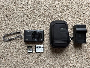 Olympus VG-120 Digital Point & Shoot Camera 14 Megapixel HD Video Hardly Used - Picture 1 of 16