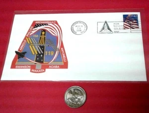 JOSEPH ACABA Puerto Rico ASTRONAUTA NASA Sello Postal 1st Day Cover FDC - Picture 1 of 12