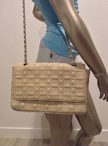 Leather Look Tan Hand bag with chain strap BRAND NEW RRP $69.95 Chain Strap - Picture 1 of 12
