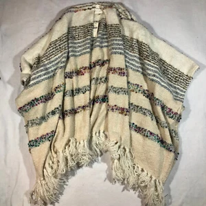 Anthropologie Pullover Damen Einheitsgröße anthro elfenbeinfarben klobig offen Cardigan NEU $ 120 - Bild 1 von 12