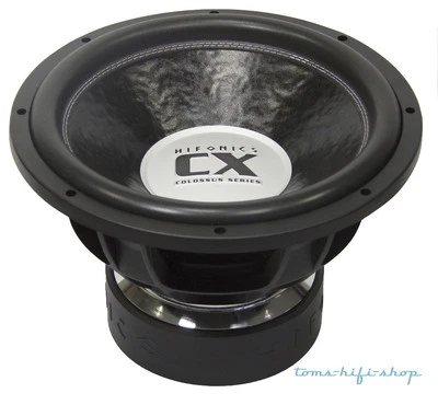 HIFONICS COLOSSUS CX15D2 High-End-SPL-Subwoofer 4500/9000 Watt RMS/MAX 38cm 15" - Bild 1 von 2