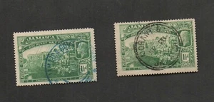 Jamaica #77 Morant Bay and Jamaica Government Railway cancels - Picture 1 of 1
