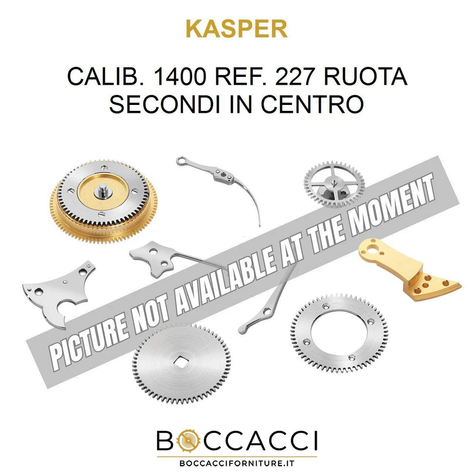 KASPER CALIB. 1400 REF. 227 RUOTA SECONDI IN CENTRO Calib: 1400 (EXCELLENT ST... - Image 1 of 1