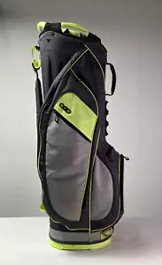 Ogio Lady Cirrus Cart Bag Gray Yellow 15-Way Divide Single Strap Golf Bag - Picture 1 of 7