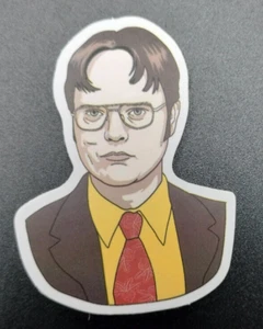 Dwight Schrute The Office Vinyl Decal Sticker for Tumblers Laptops - Picture 1 of 2