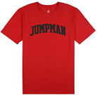 Nike Jordan Men's Jsw Jumpman Wordmark T-Shirt Small Gym Red Black