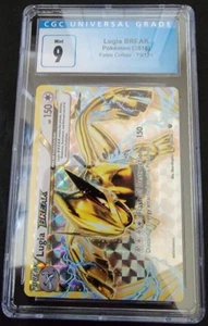 Holo Foil Lugia BREAK # 79/124 Fates Collide Set Pokemon Cards CGC 9 MINT - Picture 1 of 1