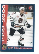 1999-2000 Hamilton Bulldogs (AHL) Elias Abrahamsson