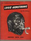 Trummy Young-Original Hand-Signed Jazz Programme 1956 Louis Armstrong All-Sta Rs